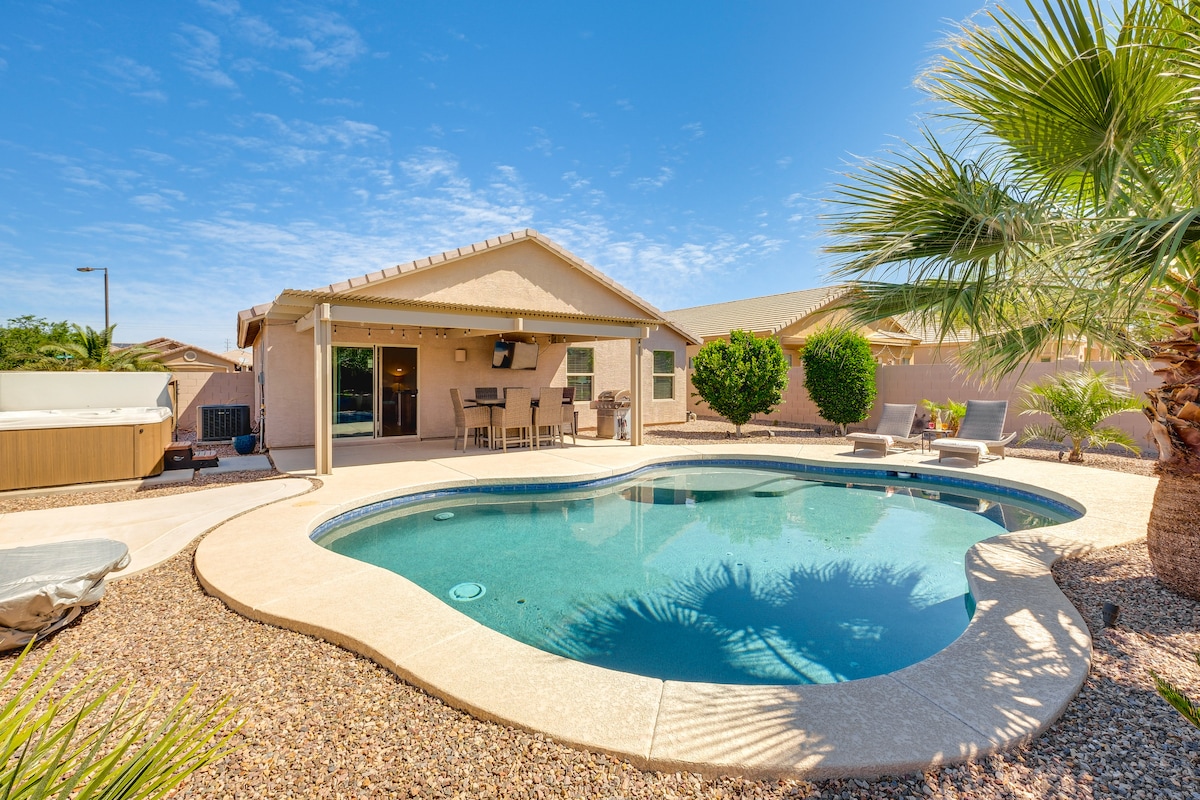 Updated San Tan Valley Escape w/ Backyard Oasis!