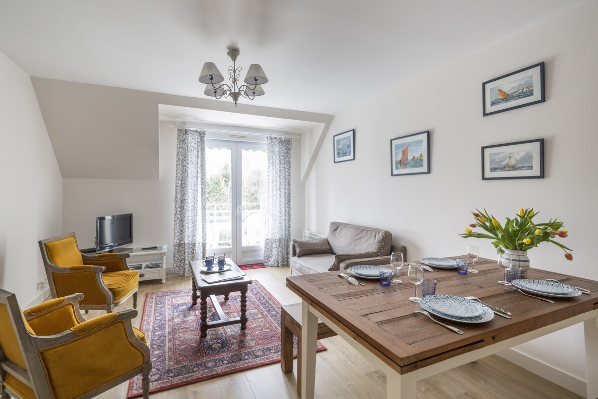 Dinard centre, appartement les Tourelles