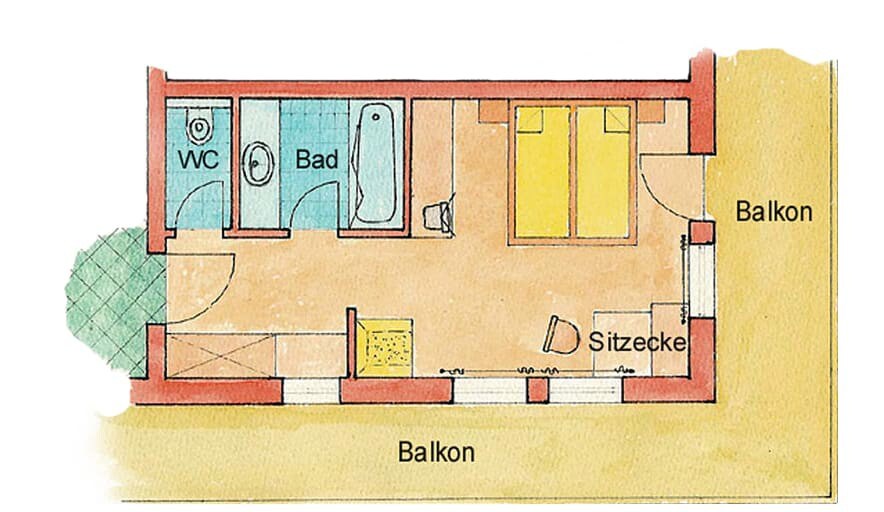 Hotel Gasthof Stuibenfall Double room "Stadel" 27