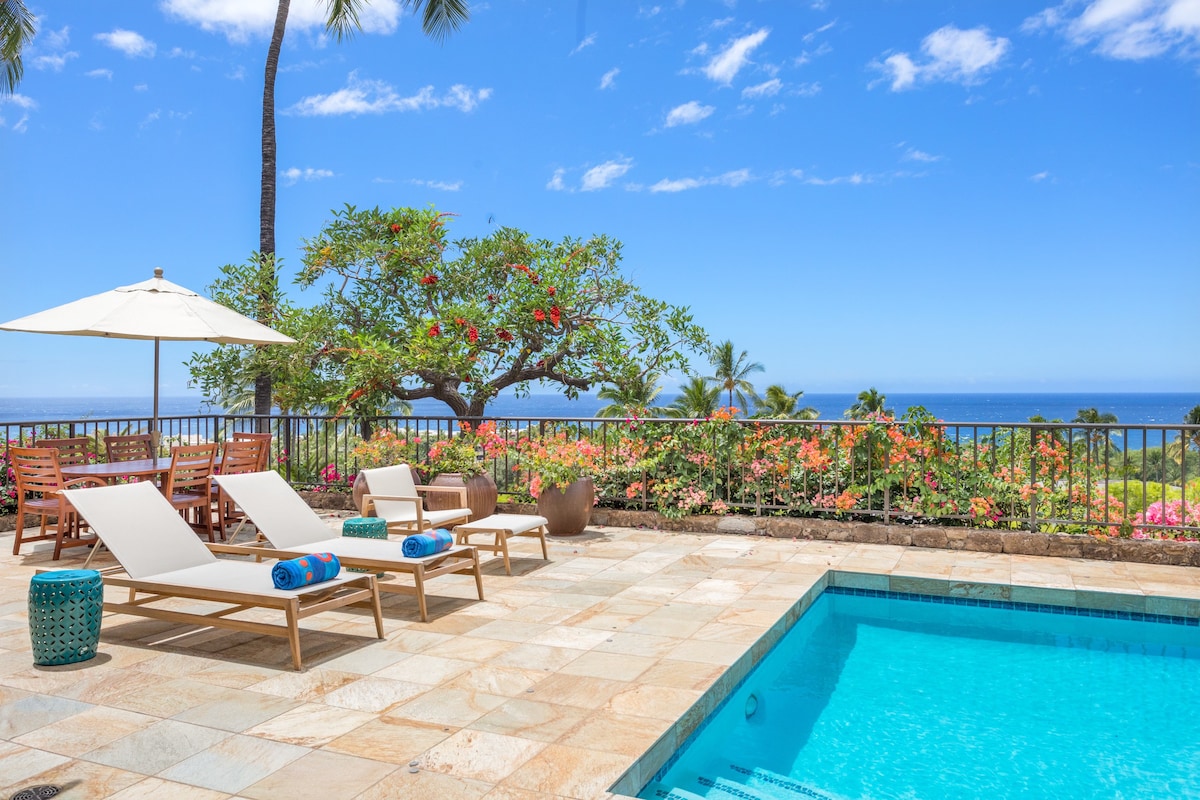 Coastal Views Villa at Mauna Kea w/Private Pool