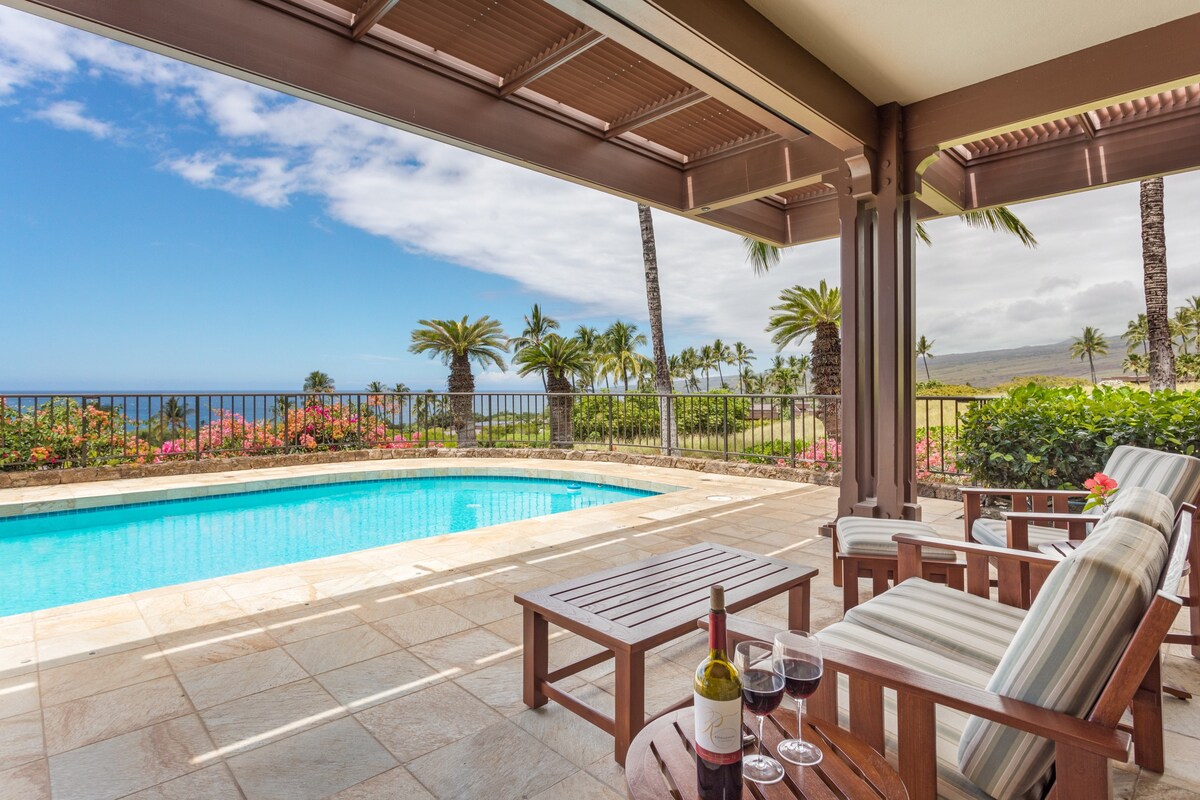 Coastal Views Villa at Mauna Kea w/Private Pool
