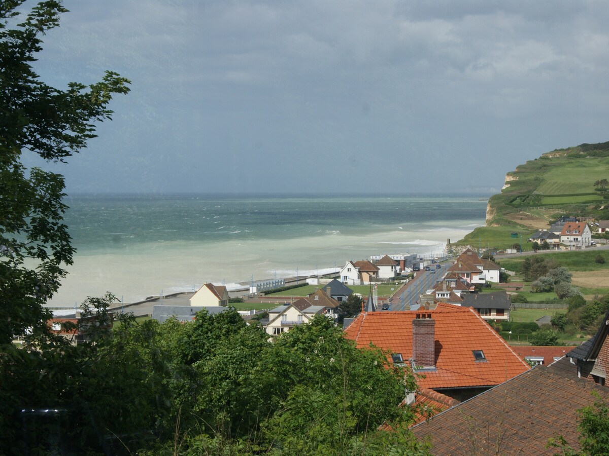 Le Lodge Blanc ，可欣赏海景