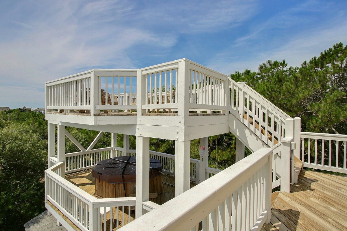 7BR Oceanview | Pool | Hot Tub | Fireplace