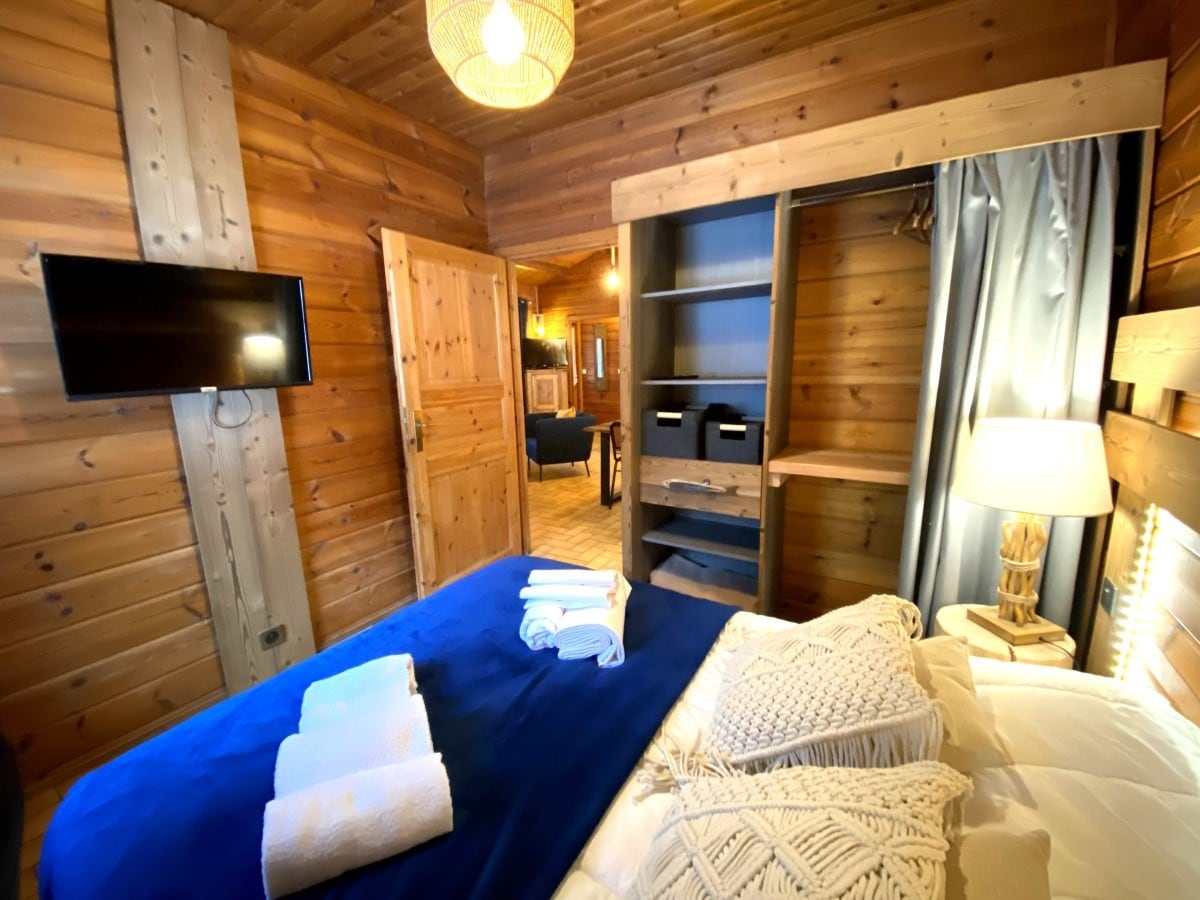 Le Fishing Lodge Chalet en bois avec Bain Nordique