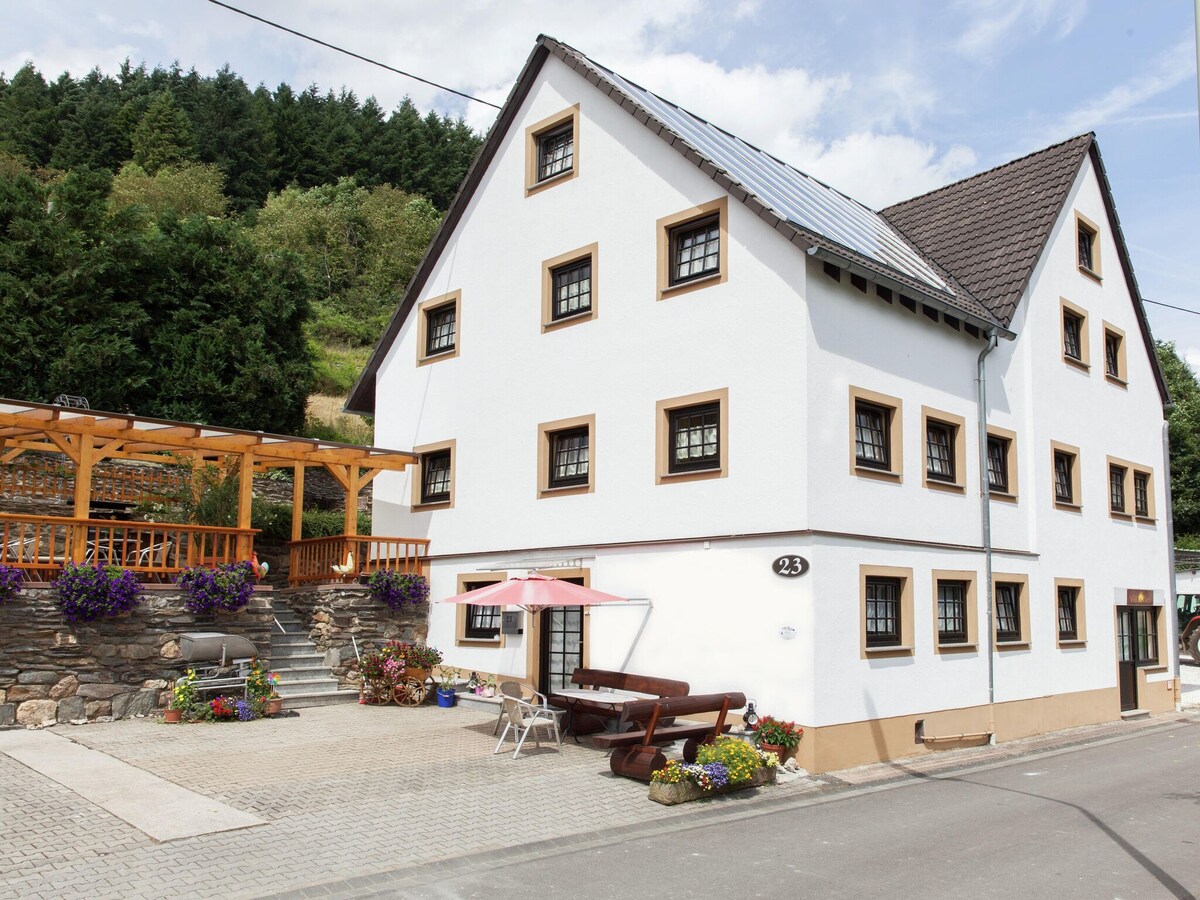 apartment in the Hunsrück region's Drohn Valley.