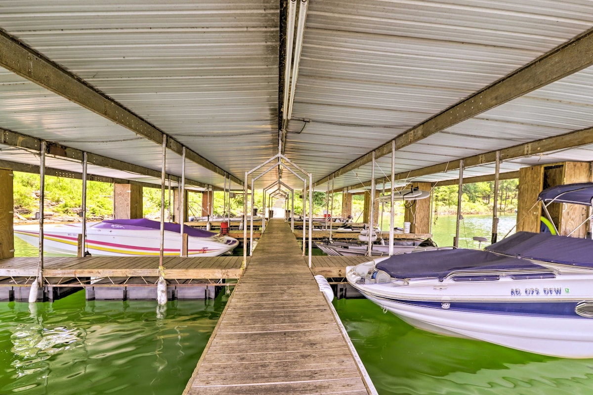 Devil’s Fork Resort Cabin w/ Designated Boat Slip!