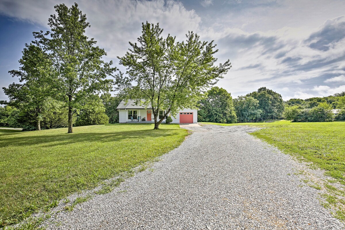 Modern Excelsior Springs Home w/ Deck & 3 Acres!