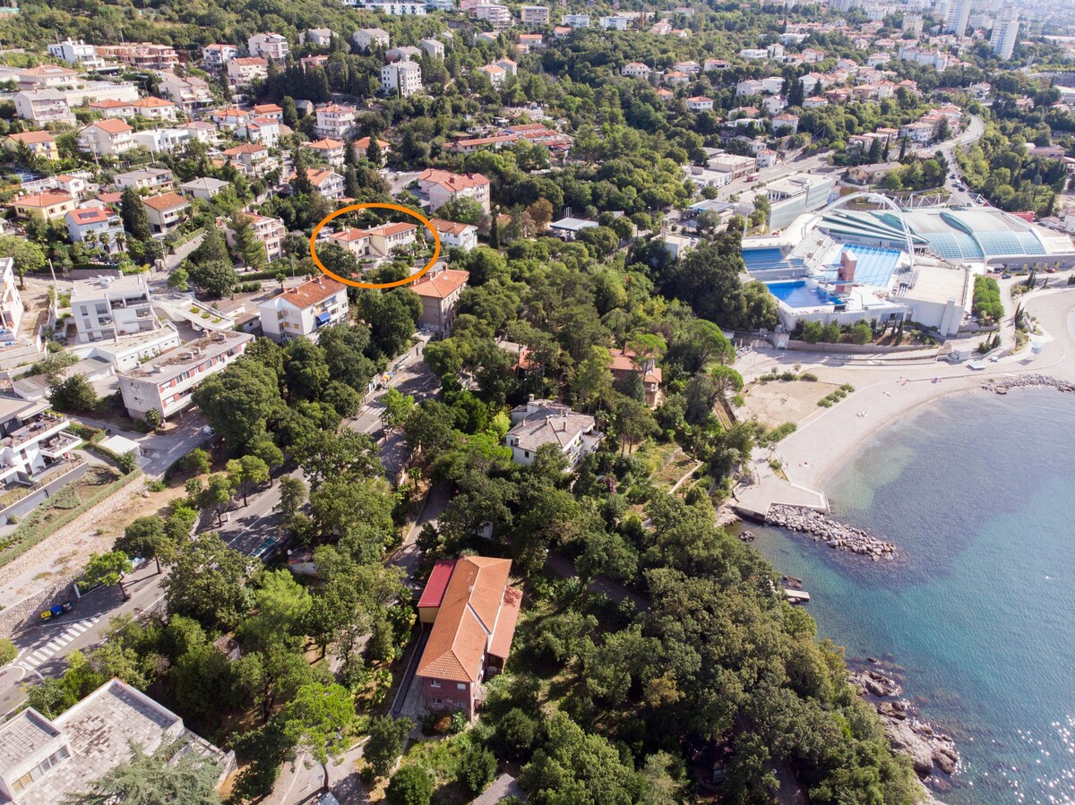 Two Bedroom Apartment, seaside in Rijeka, Terrace