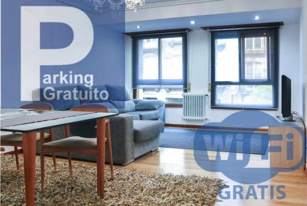 R&S Ourense Centro. Amplia vivienda con Parking