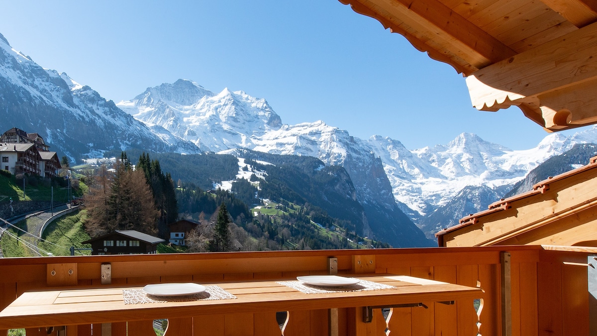 5 Star Penthouse Apartment in Chalet Aberot !!