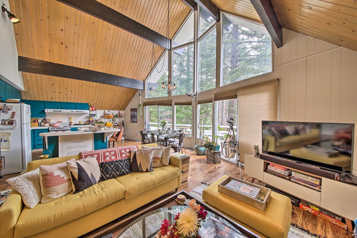 Lake Arrowhead A-Frame House w/ Private Hot Tub!