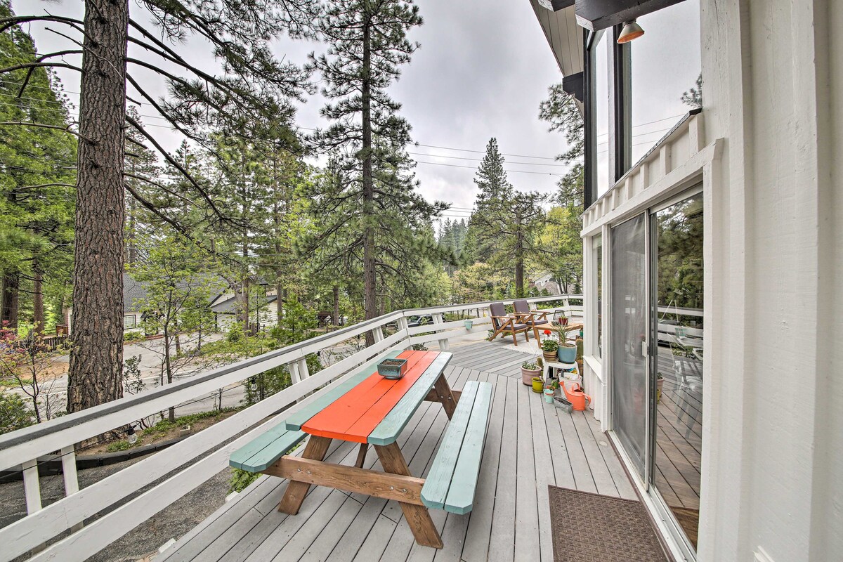 Lake Arrowhead A-Frame House w/ Private Hot Tub!