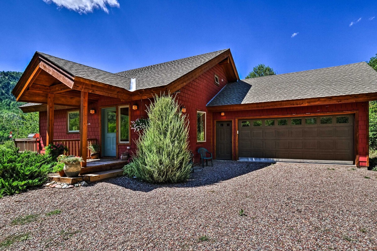 Peaceful Marble, Colorado Home w/ Deck & Mtn Views