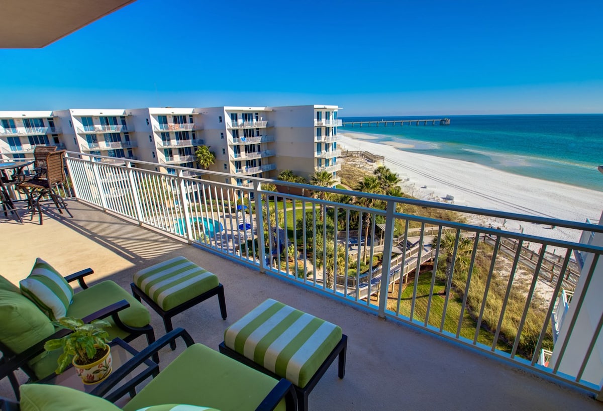 Waterscape B602 ~ Oceanfront 3BR ~ Amazing Views!