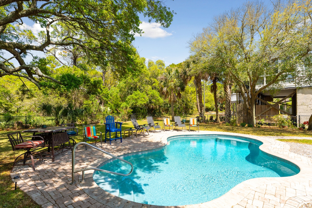 Blue Sky Private Heated Pool 2 Kitchens 3 Porches