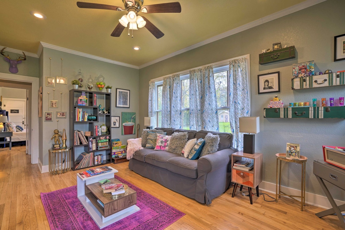 Adorable Cottage < 1 Mi to Guadalupe River & Dtwn