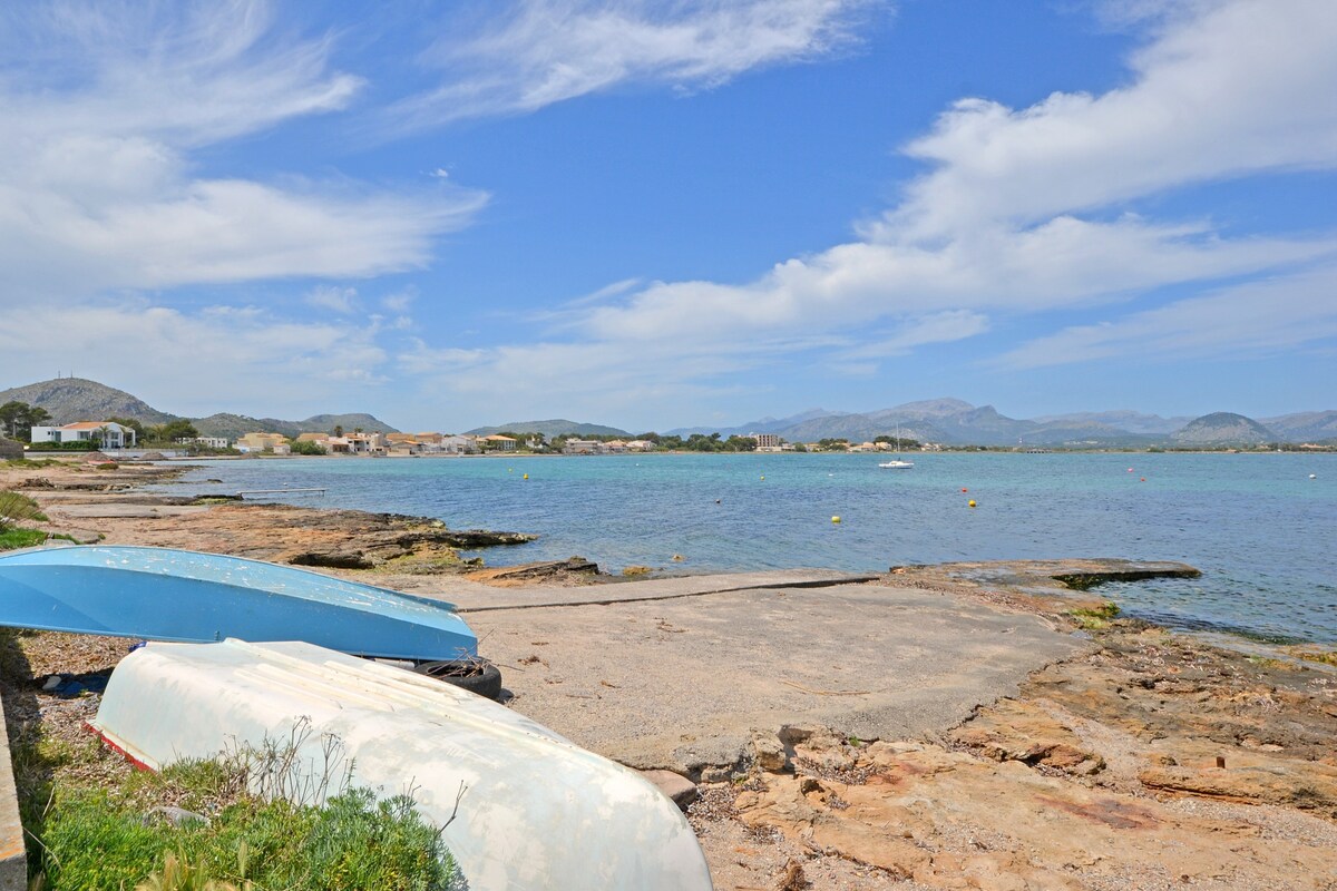 Barca - Casa para 6 muy cerca del mar en Alcúdia