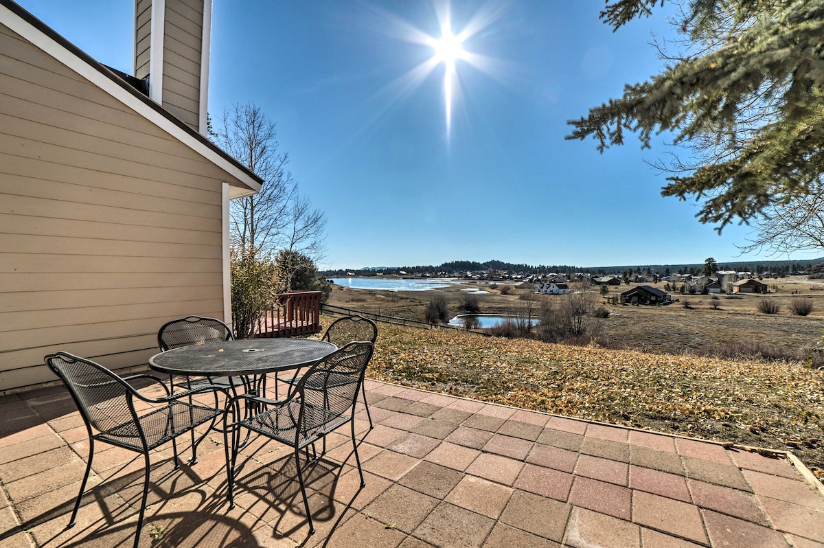 Pagosa Springs Getaway w/ Patio & Lake Views!