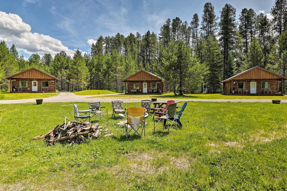 「Grinnell Cabin」：烧烤、厨房、7英里到Glacier NP