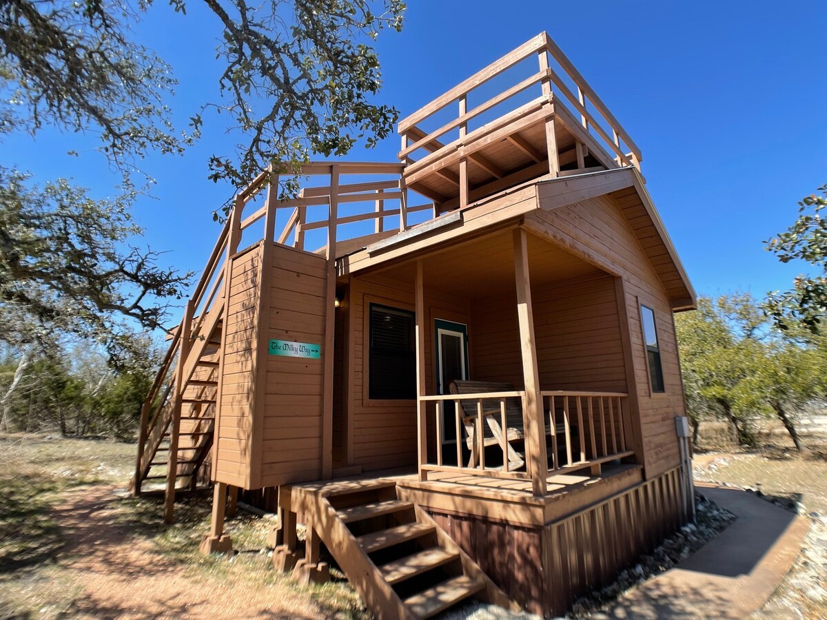 The Milky Way Cabin at Walnut Canyon Cabins