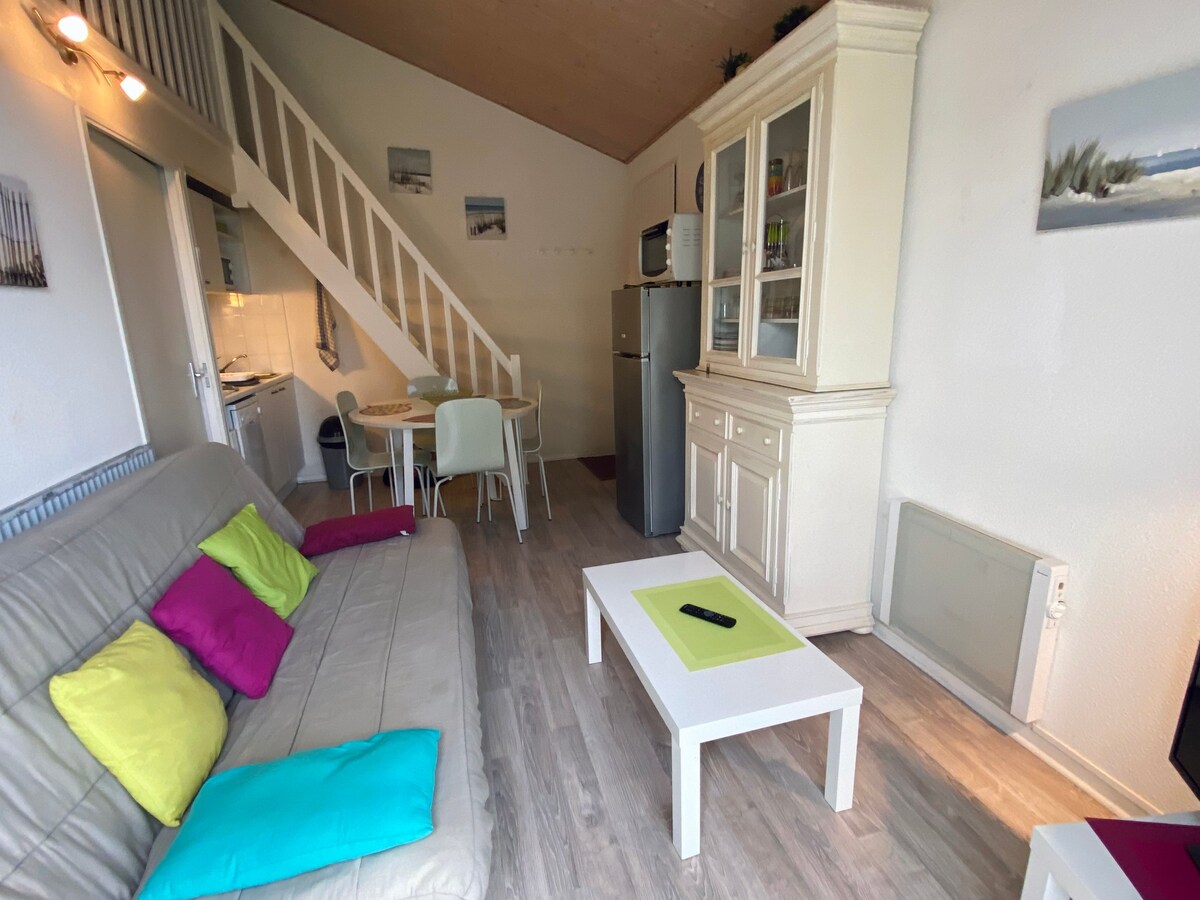 Rue Pontreau - T2 Mezzanine - Balcon