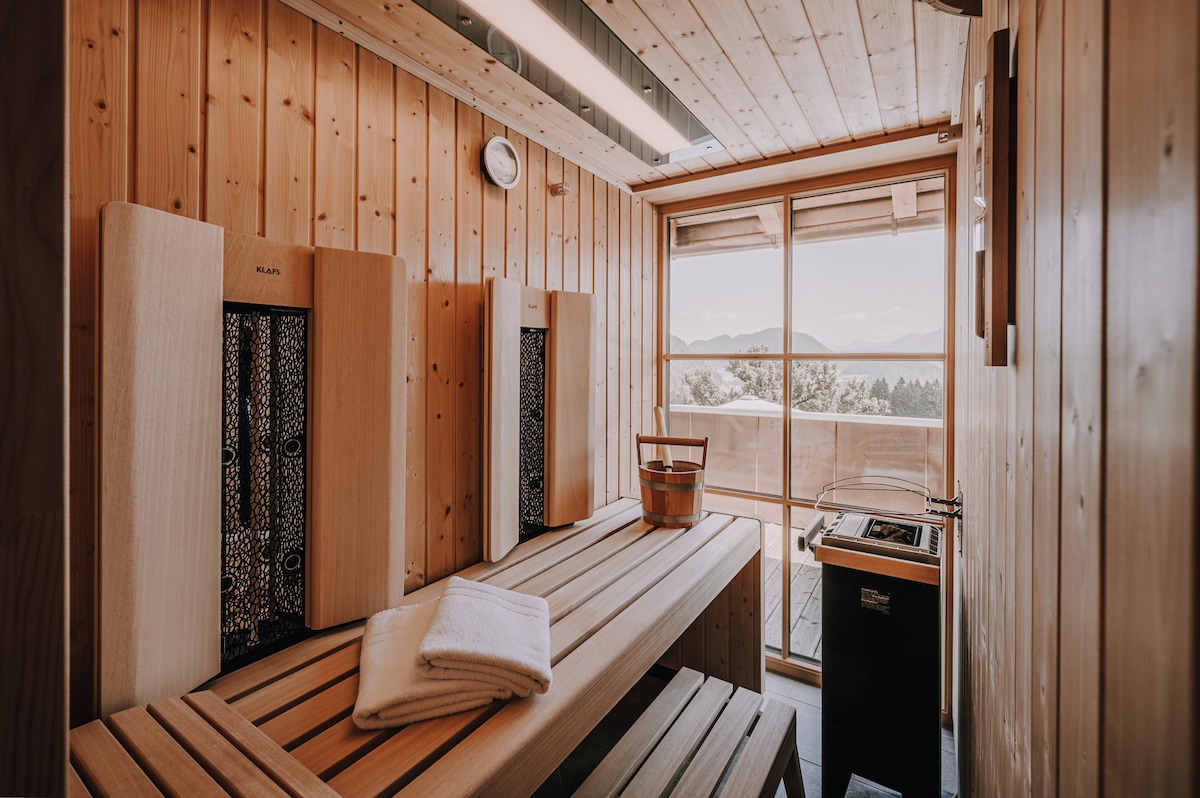 SPA Suite Nebelhorn mit eigener Sauna