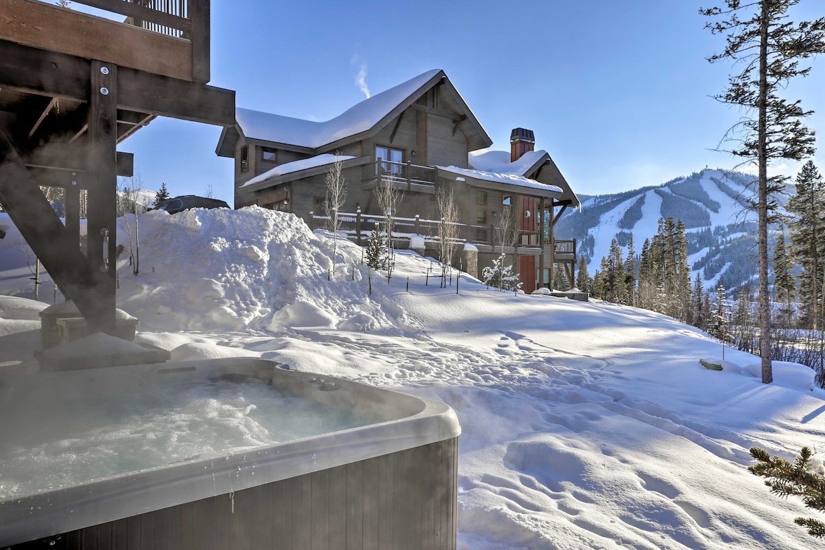 地理位置优越，带热水浴缸的冬季公园联排别墅！