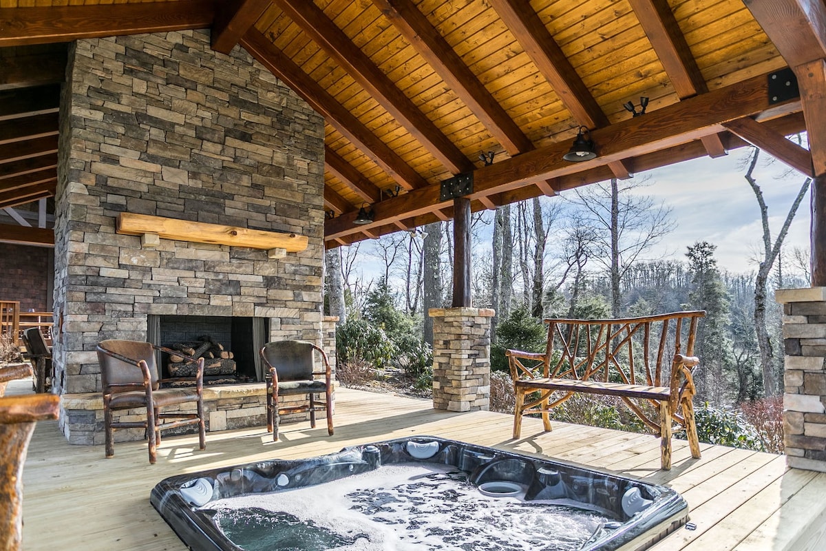 Elk Camp Lodge -Hot Tub, Game Room, Fireplaces