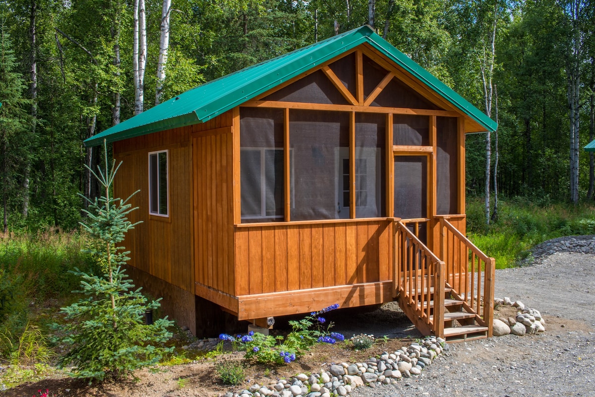 Talkeetna Wilderness - Studio Cabin 1 – Queen Bed