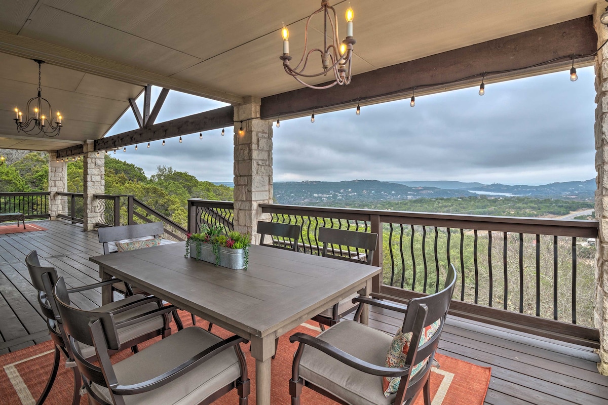 Jonestown House on Hill w/ Lake Travis Views!