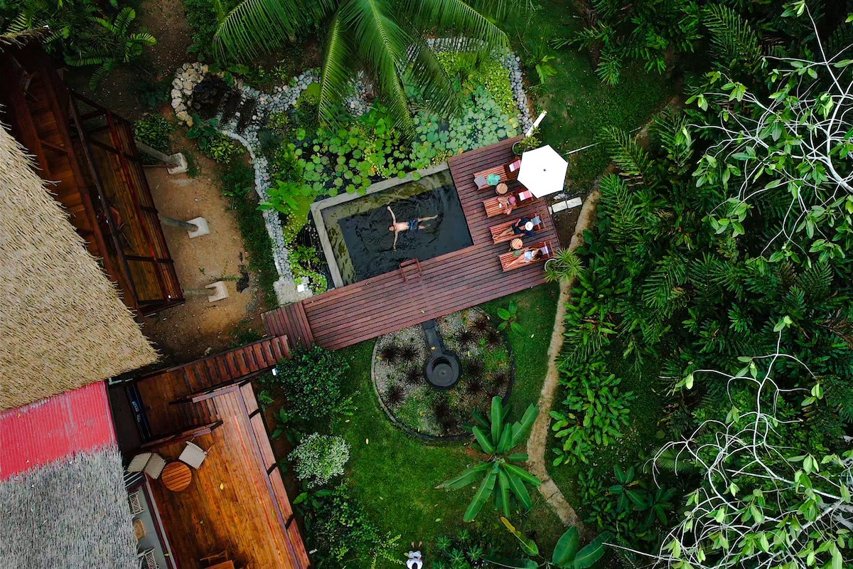 Luxury Villa Rainforest Estate带泳池