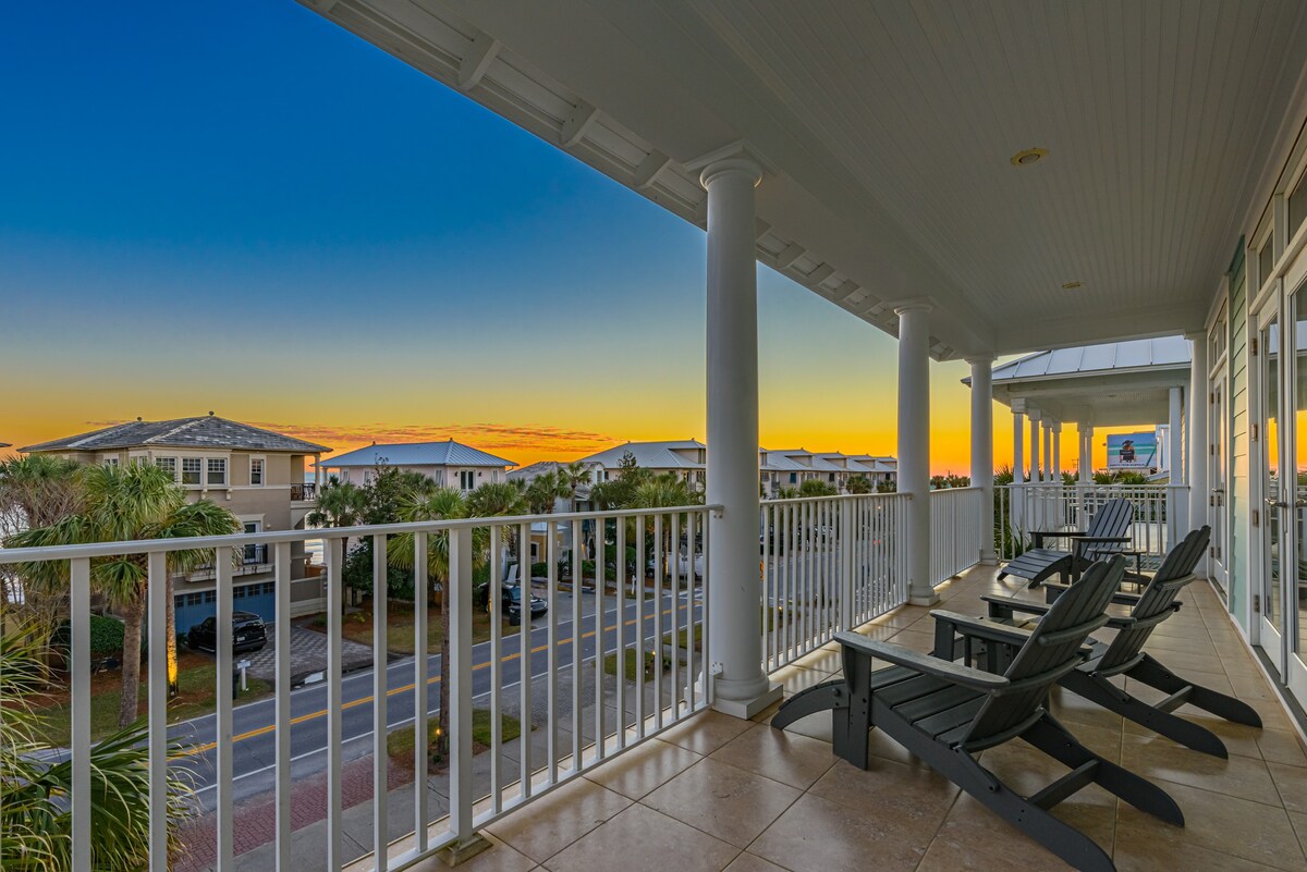 Steps From the Beach ~ Gulf View ~ Private Pool ~