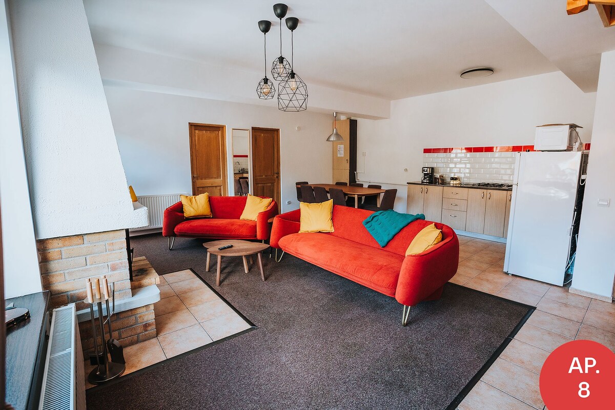 3卧室公寓，令人惊叹的景色，壁炉| MontePalazzo