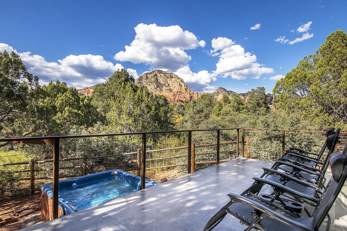 Find your bliss at luxe Sedona Zen House!