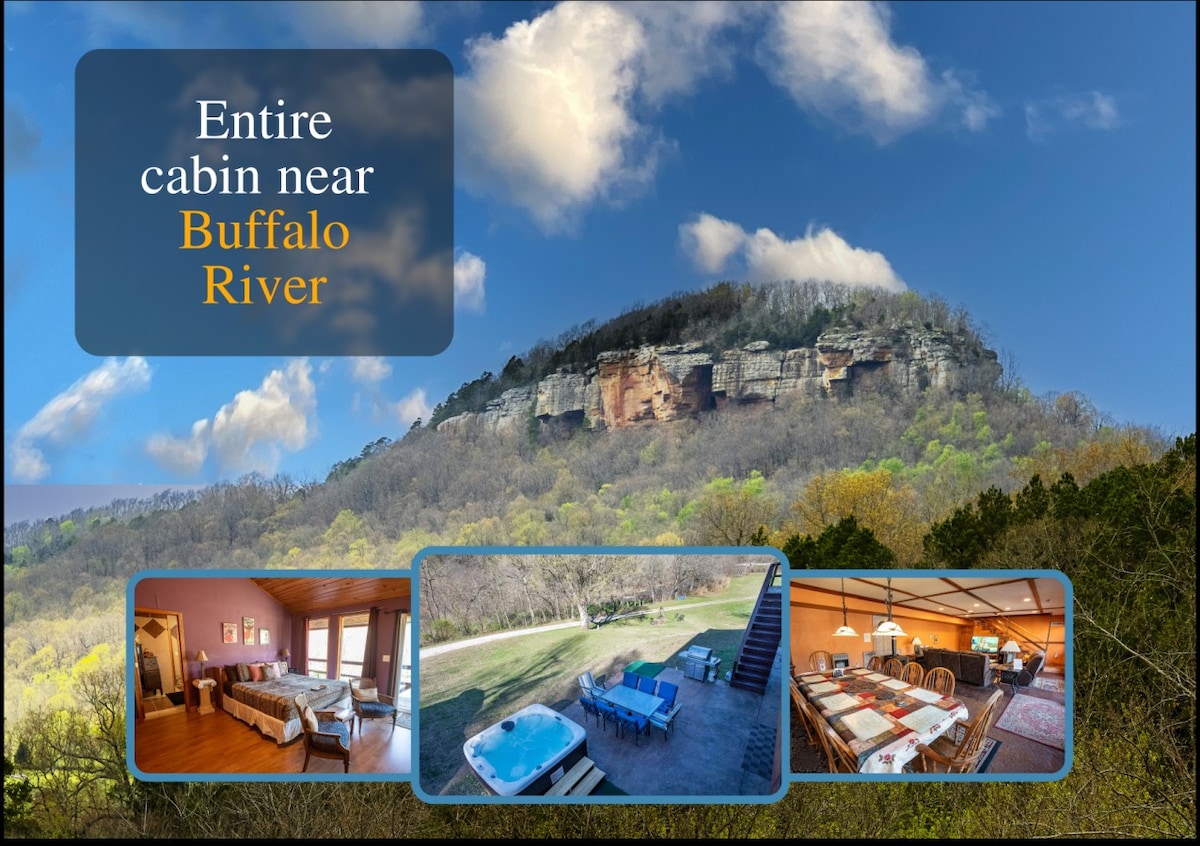 Misty Creek Cabin close to the Buffalo River