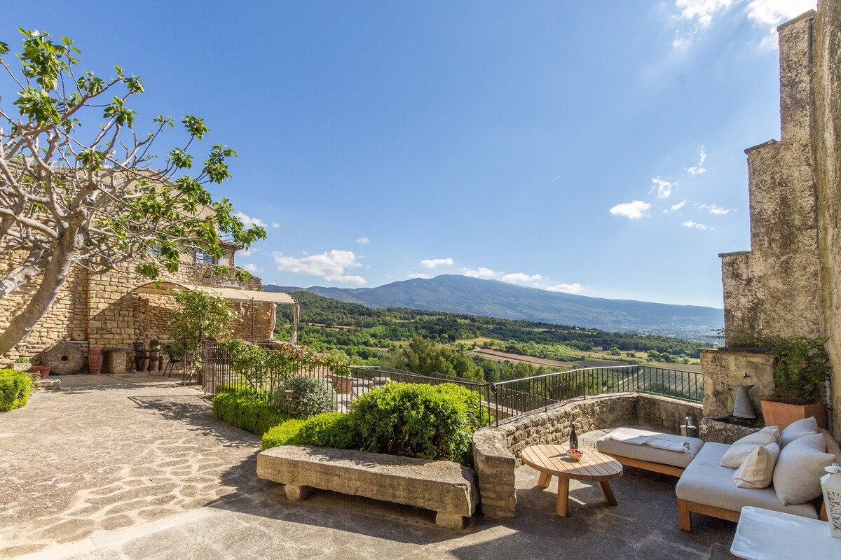 Maison Ventoux (7p) with pool in Crillon-le-Brave