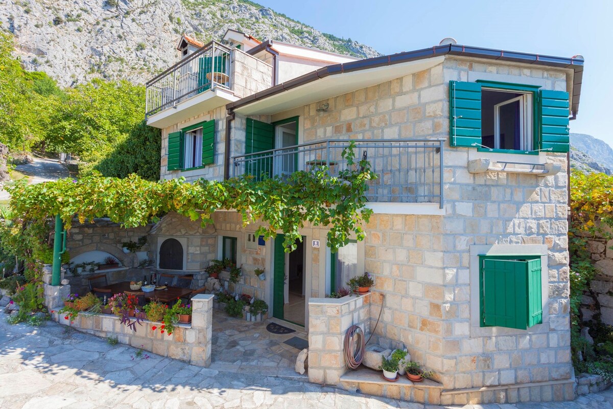 Holiday house Layla in Tucepi, sea view