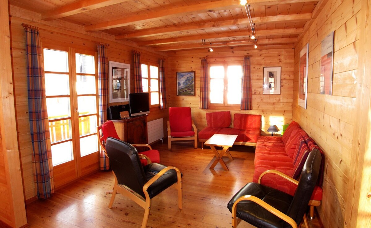 Les Mélèzes - Cosy wooden spacious chalet 2Floors