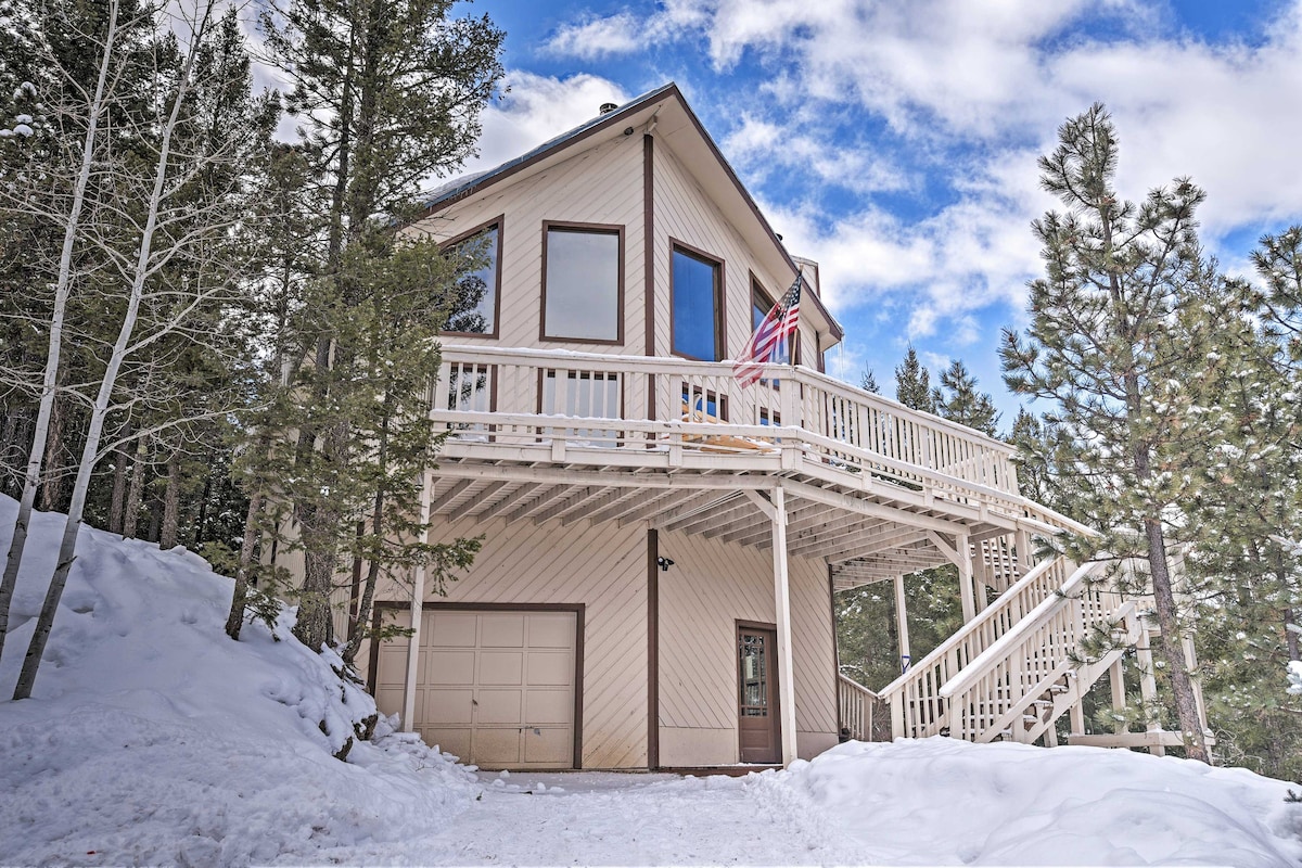 Cabin w/Deck 2 Minutes from Angel Fire Resort