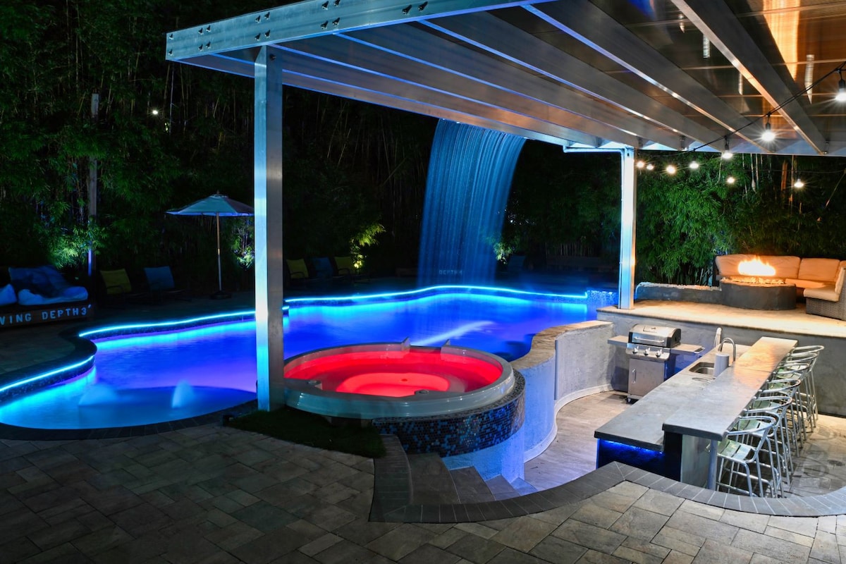 Private Luxury Pool / Swim up bar / Smart-home