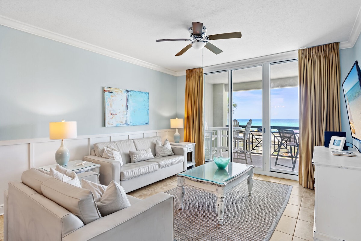 Azure 212 ~ Direct Gulf Views ~ Free Beach Service