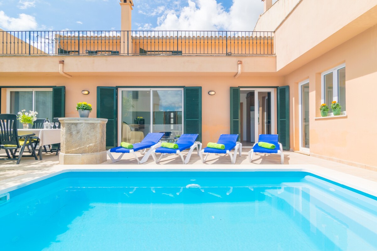 Goixa - Lloseta有私人泳池的别墅