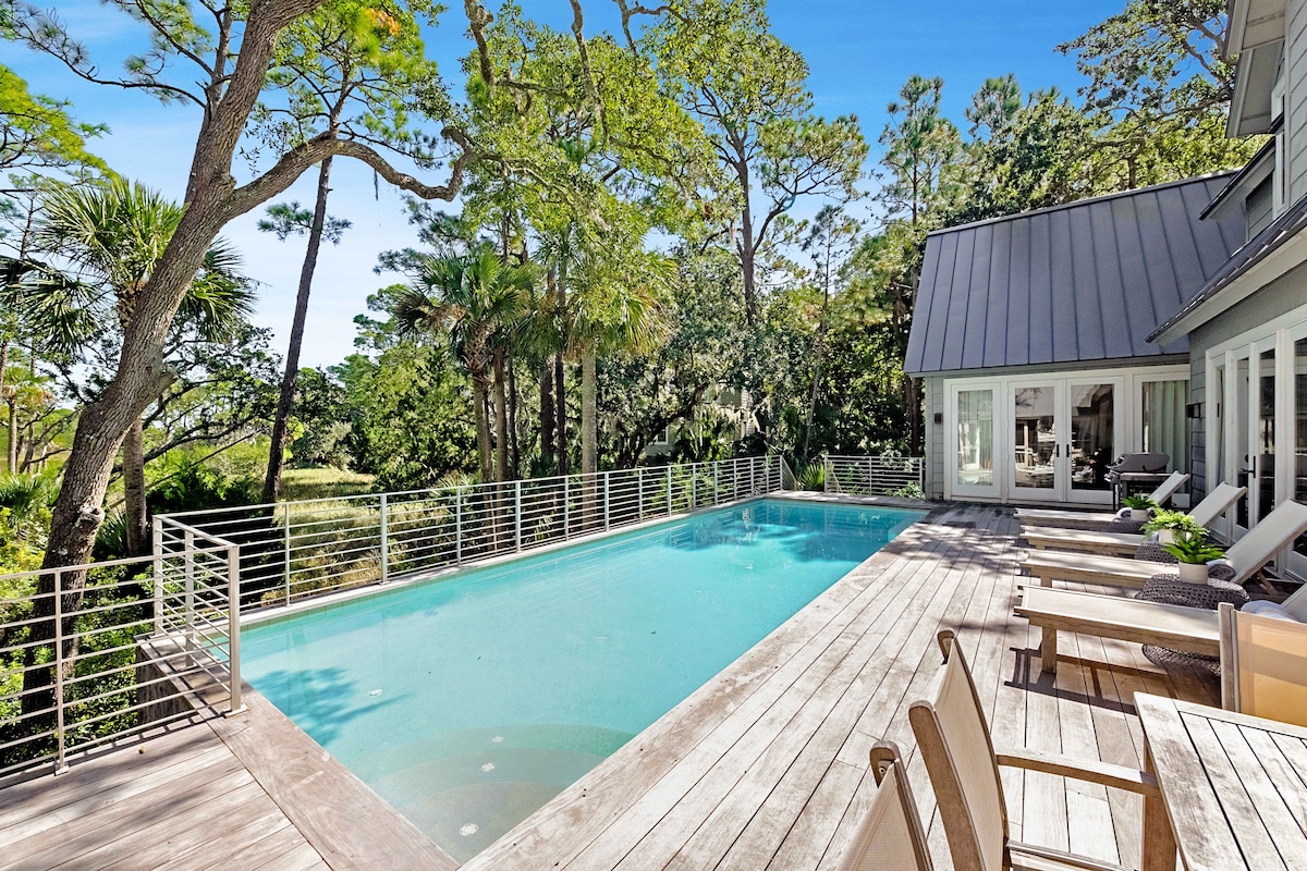 20 Marsh Cottage: 5BR & Pool, Super Summer Rates!