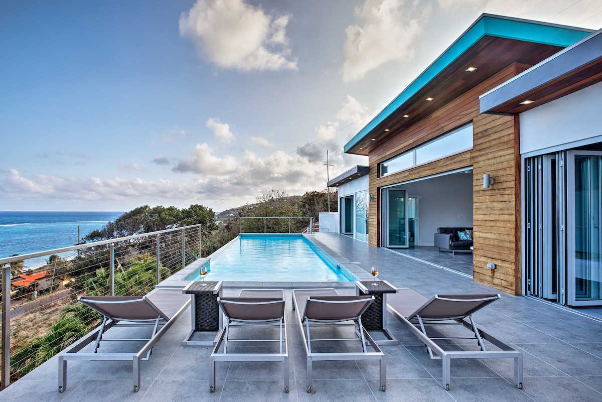 Luxury St Croix Home w/ Oceanfront Pool & Views