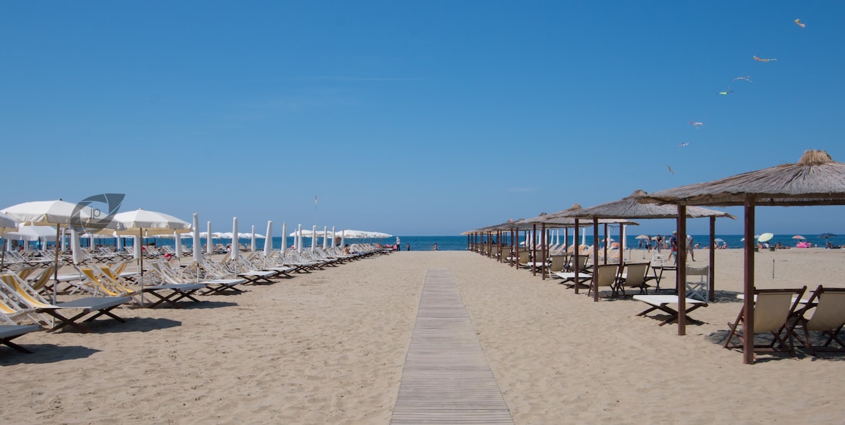 Domus Lilia on Viareggio's promenade