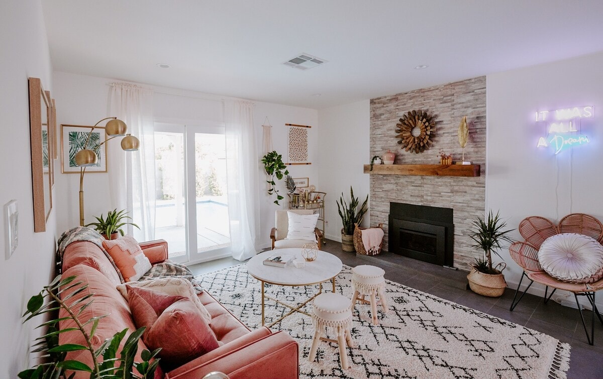 The Bungalow Maggie - Boho Mid Century Oasis