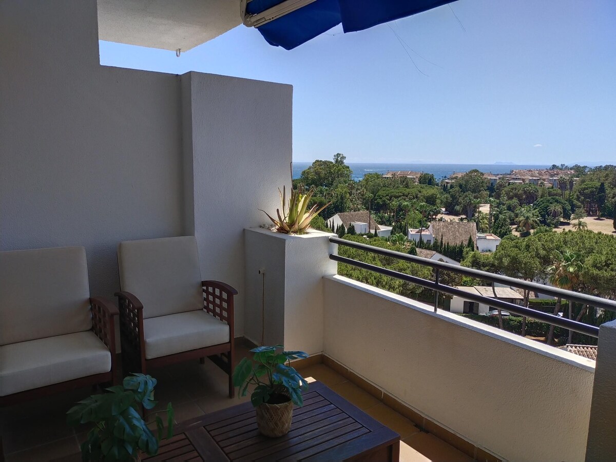 Studio apartment, with sea views, in Medina Garden - Puerto Banús