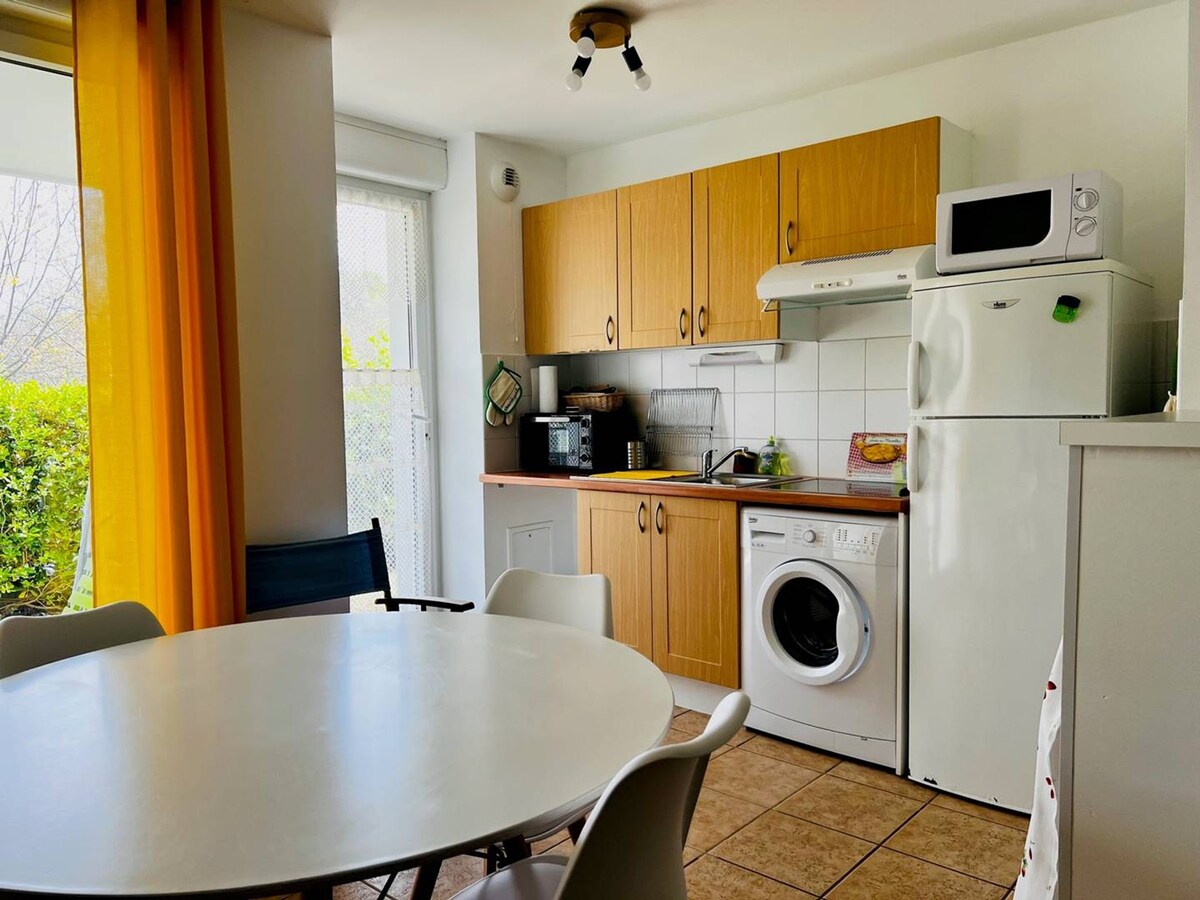 Cambo-les-Bains公寓， 1间卧室，可容纳4人。