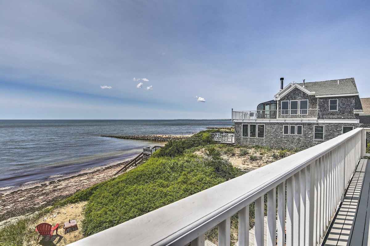 Oceanfront Cape Cod Vacation Rental: Beach Access!