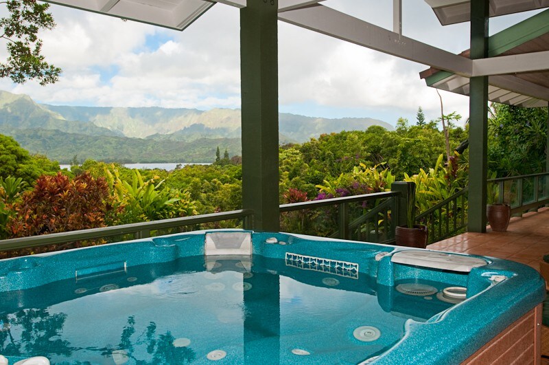 Amazing views w/ private pool and hot tub.  Walk t